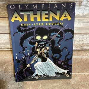 Olympians Athena Grey -Eyed Goddess Book